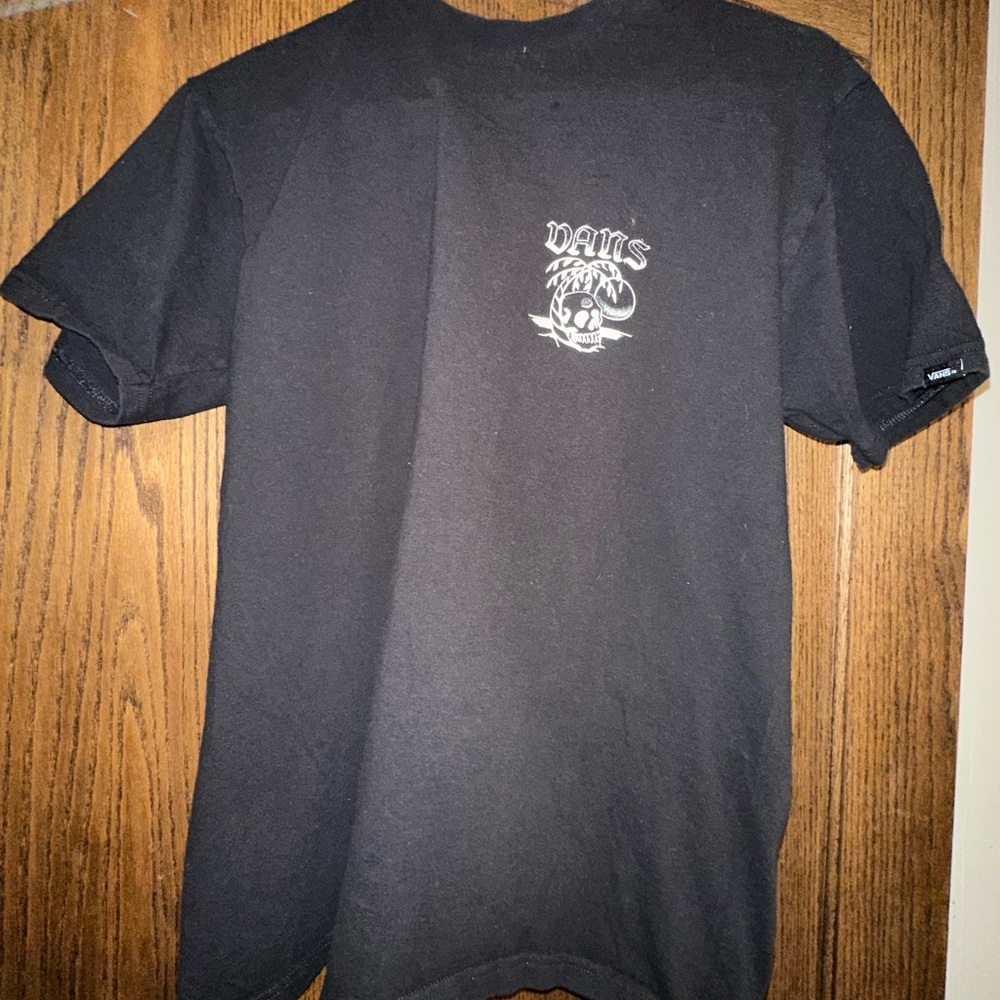 Vans Skull Graphic Black Tee